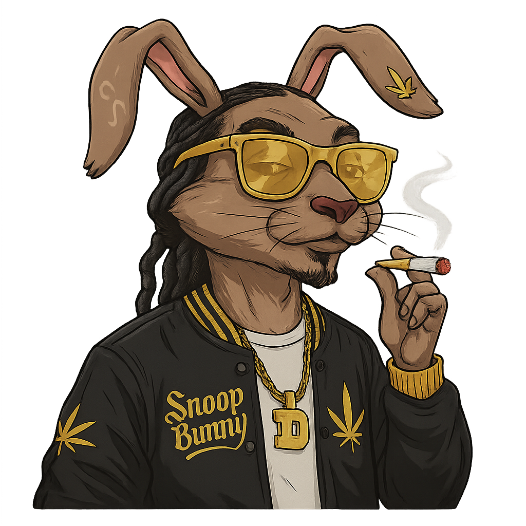 Snoop Bunny Mascot Transparent